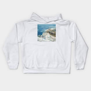 The South Ledges, Appledore by Childe Hassam Kids Hoodie